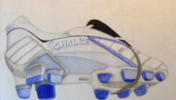 Schalker Fußballschuh