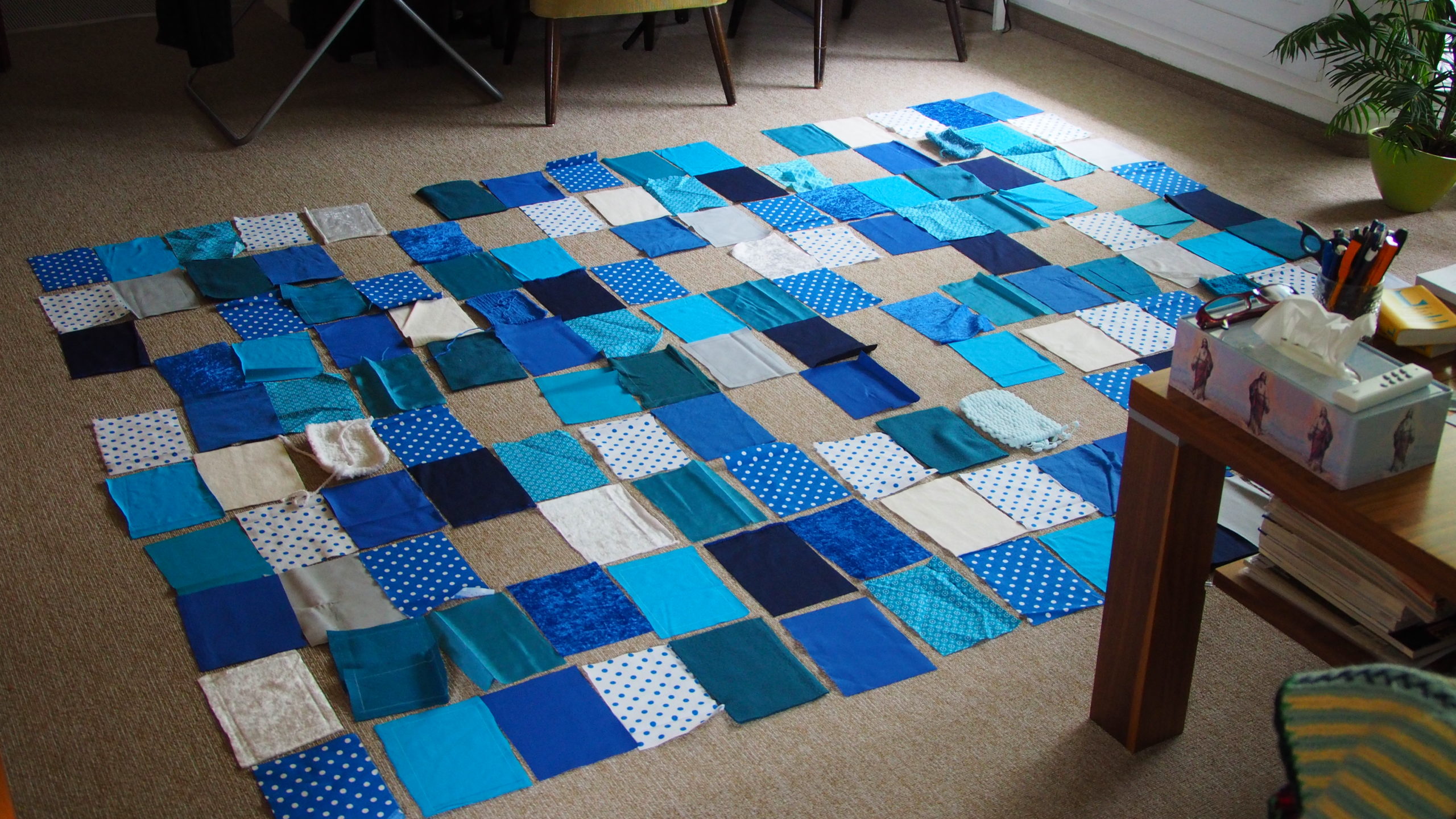 Patchwork-Decke