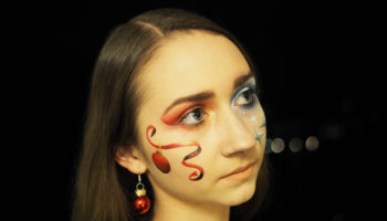 Weihnachtliches Make-Up